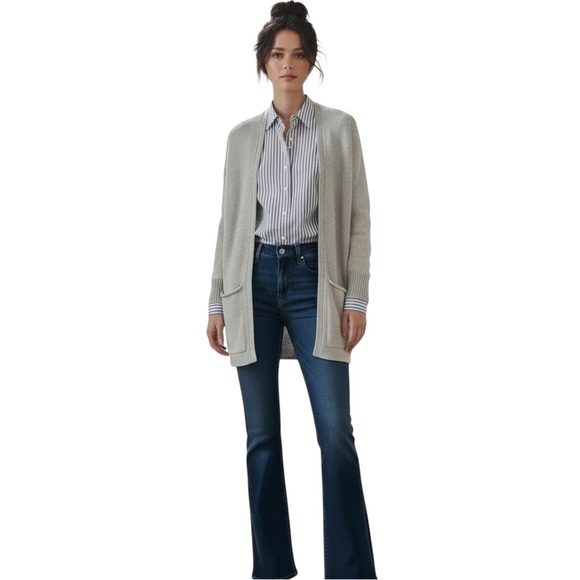 American Eagle Outfitters Sweaters - American Eagle Outfitters Open Knit Cardigan in Cream Size S